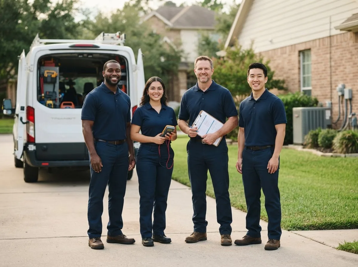 Certified HVAC technician near Bend, TX
